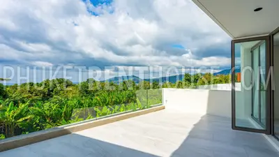 PAT23073: 3-Bedroom Sea View Duplex with Courtyard Garden For Rent in Patong, Phuket. Photo #2