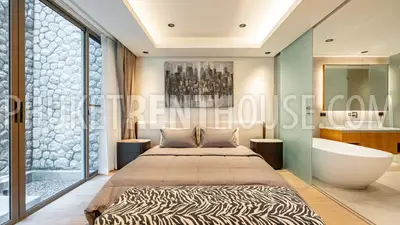 PAT23073: 3-Bedroom Sea View Duplex with Courtyard Garden For Rent in Patong, Phuket. Photo #27