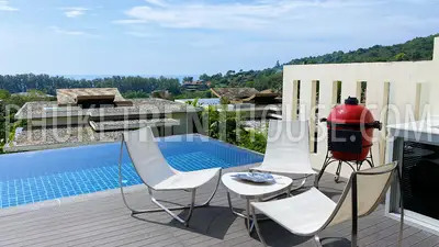 NAT21685: Two-Bedroom Sea View Villa close to Naithon beach. Photo #14