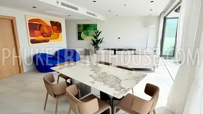 PAT23074: Spacious 2-Bedroom Duplex with Large Terrace For Rent in Patong, Phuket. Photo #2
