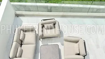 PAT23074: Spacious 2-Bedroom Duplex with Large Terrace For Rent in Patong, Phuket. Photo #42