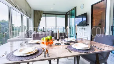 KAM23076: 2 Bedroom Freehold Penthouse with Sea Views, 450m from Kamala Beach. Photo #15