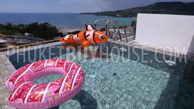 KAM23076: 2 Bedroom Freehold Penthouse with Sea Views, 450m from Kamala Beach. Photo #17
