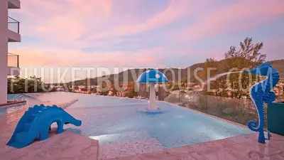 KAM23076: 2 Bedroom Freehold Penthouse with Sea Views, 450m from Kamala Beach. Photo #23