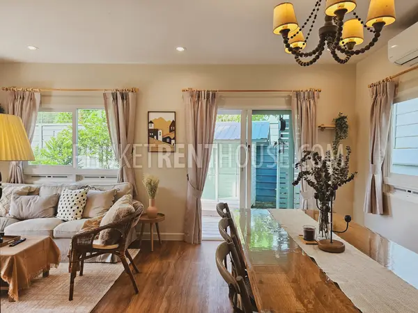 THA23078: Private 3-Bedroom Family Home with Garden For Rent in Paklok, Phuket. Photo #1