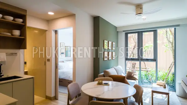 BAN23081: New 2-Bedroom Apartment with Rooftop Pool Access For Rent in Bang Tao, Phuket. Photo #1