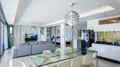 KAT23087: Sea View 2-Bedroom Apartment with Jacuzzi For Rent in Kata, Phuket. Photo #6
