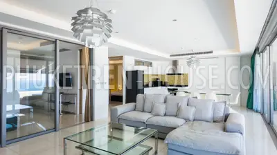 KAT23087: Sea View 2-Bedroom Apartment with Jacuzzi For Rent in Kata, Phuket. Photo #2
