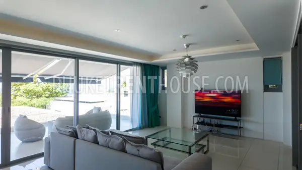 KAT23087: Sea View 2-Bedroom Apartment with Jacuzzi For Rent in Kata, Phuket. Photo #16