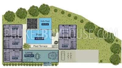 RAW21710: Five Bedroom Villa with Pool and Garden in Rawai. Photo #12