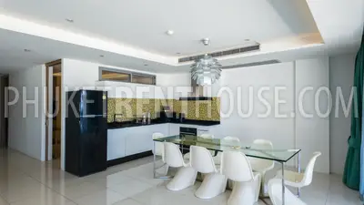 KAT23087: Sea View 2-Bedroom Apartment with Jacuzzi For Rent in Kata, Phuket. Photo #4