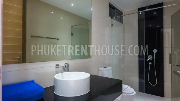 KAT23087: Sea View 2-Bedroom Apartment with Jacuzzi For Rent in Kata, Phuket. Photo #20