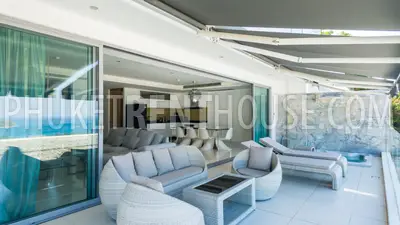 KAT23087: Sea View 2-Bedroom Apartment with Jacuzzi For Rent in Kata, Phuket. Photo #28
