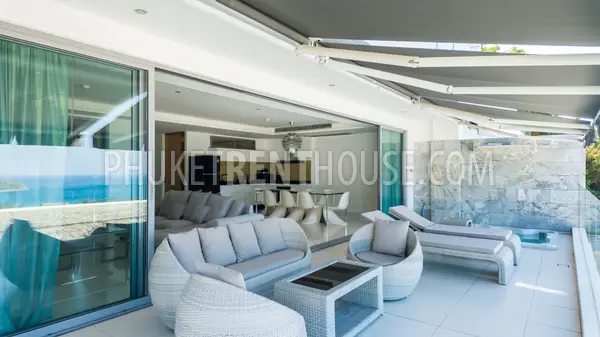 KAT23087: Sea View 2-Bedroom Apartment with Jacuzzi For Rent in Kata, Phuket. Photo #28