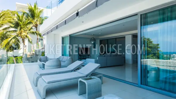 KAT23087: Sea View 2-Bedroom Apartment with Jacuzzi For Rent in Kata, Phuket. Photo #26