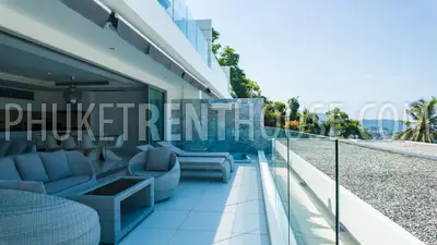 KAT23087: Sea View 2-Bedroom Apartment with Jacuzzi For Rent in Kata, Phuket. Photo #5