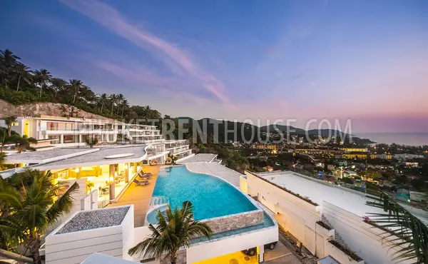 KAT23087: Sea View 2-Bedroom Apartment with Jacuzzi For Rent in Kata, Phuket. Photo #29