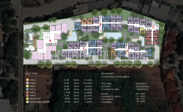 CHE23067: 2-Bedroom Modern Apartment in Cherng Talay, Phuket. Photo #3