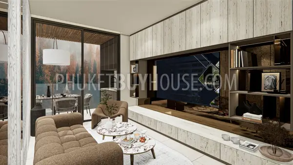 CHE23067: 2-Bedroom Modern Apartment in Cherng Talay, Phuket. Photo #5