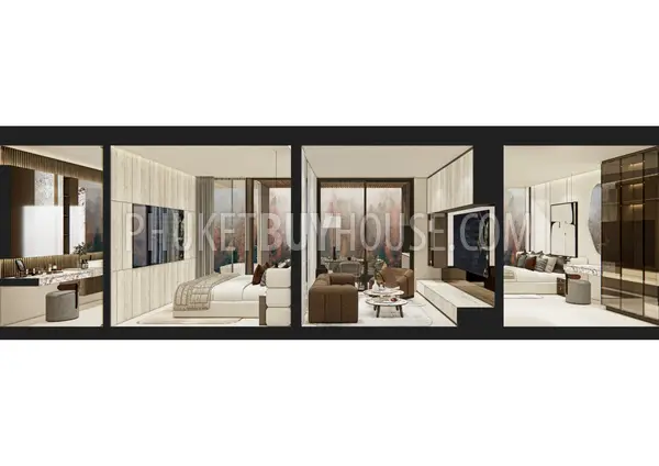 CHE23067: 2-Bedroom Modern Apartment in Cherng Talay, Phuket. Photo #6