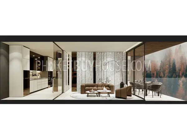 CHE23067: 2-Bedroom Modern Apartment in Cherng Talay, Phuket. Photo #10