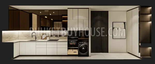 CHE23068: 1-Bedroom Penthouse in Cherng Talay, Phuket. Photo #10