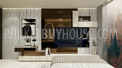 CHE23068: 1-Bedroom Penthouse in Cherng Talay, Phuket. Photo #12