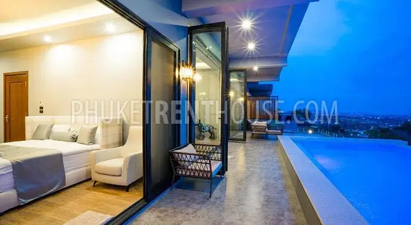 CHA21554: Luxury sea view villa for rent in Chalong. Фото #7