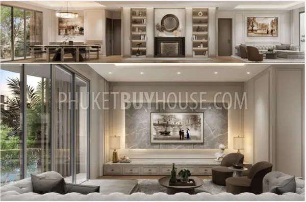 SUR23110: 3-Bedroom Freehold Apartment 300m from Surin Beach. Photo #6