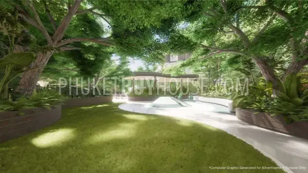 SUR23110: 3-Bedroom Freehold Apartment 300m from Surin Beach. Photo #13