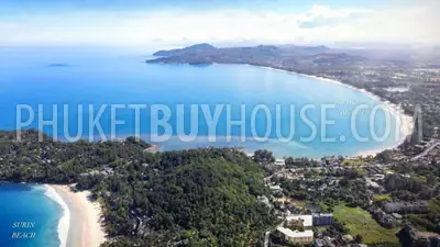 SUR23110: 3-Bedroom Freehold Apartment 300m from Surin Beach. Photo #4