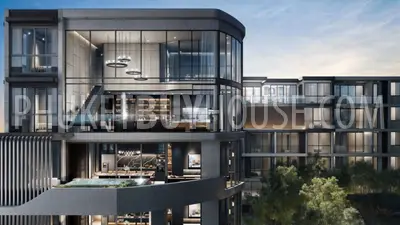 SUR23110: 3-Bedroom Freehold Apartment 300m from Surin Beach. Photo #9