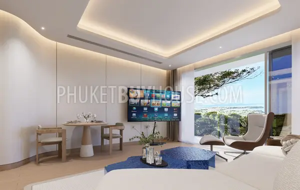 BAN22933: 1-Bedroom Suite with Rooftop Sea Views Near Bang Tao Beach. Photo #3