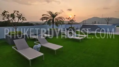 RAW23115: 2-Bedroom Deluxe Sea View Apartment in Rawai, Phuket. Photo #12