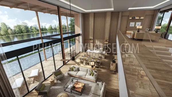 THA23124: 4-Bedroom Lake View Villa with Private Pool in Thalang, Phuket. Photo #9