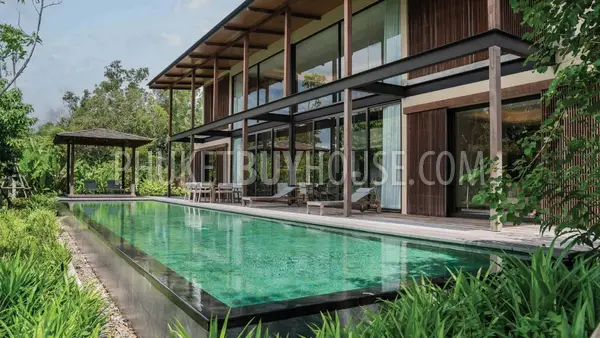 THA23124: 4-Bedroom Lake View Villa with Private Pool in Thalang, Phuket. Photo #1