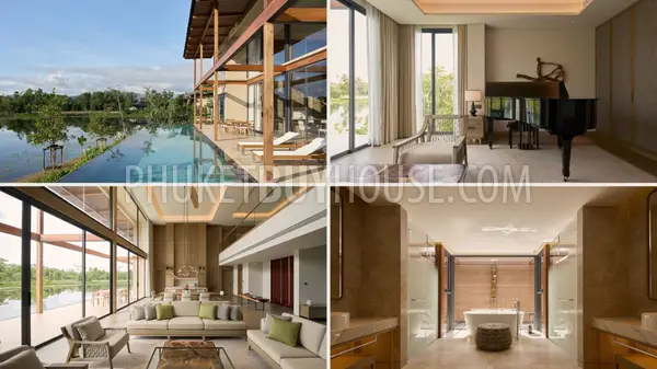 THA23124: 4-Bedroom Lake View Villa with Private Pool in Thalang, Phuket. Photo #12