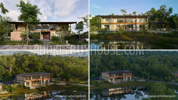 THA23124: 4-Bedroom Lake View Villa with Private Pool in Thalang, Phuket. Photo #14