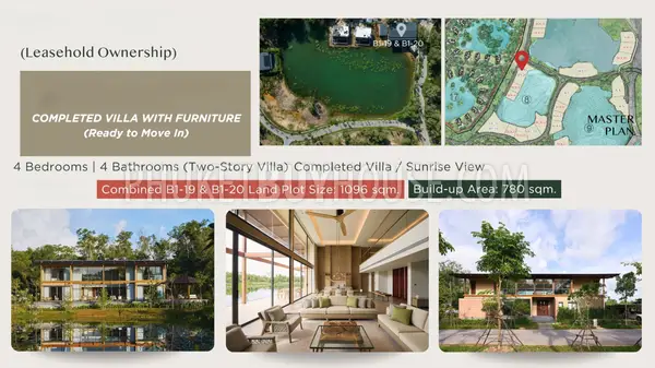 THA23124: 4-Bedroom Lake View Villa with Private Pool in Thalang, Phuket. Photo #5
