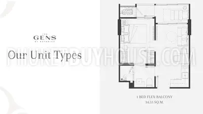 CHE23126: 1-Bedroom Apartment by an Established Developer in Cherng Talay, Phuket. Photo #3