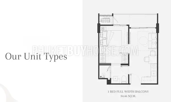 CHE23126: 1-Bedroom Apartment by an Established Developer in Cherng Talay, Phuket. Photo #4