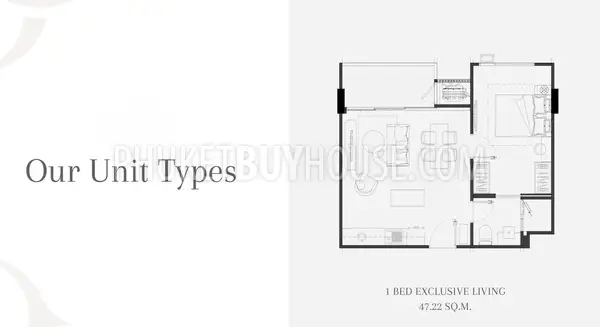 CHE23126: 1-Bedroom Apartment by an Established Developer in Cherng Talay, Phuket. Photo #5