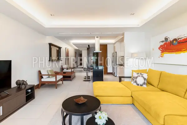 NAT19694: Apartment at gated complex only 50 meters from the Naithon beach, 2BR. Fotoğraf #12