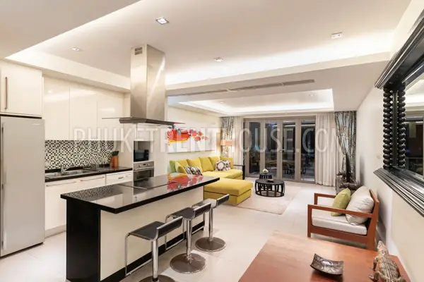 NAT19694: Apartment at gated complex only 50 meters from the Naithon beach, 2BR. Fotoğraf #13