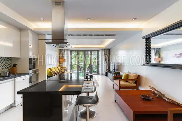NAT19694: Apartment at gated complex only 50 meters from the Naithon beach, 2BR. Fotoğraf #7