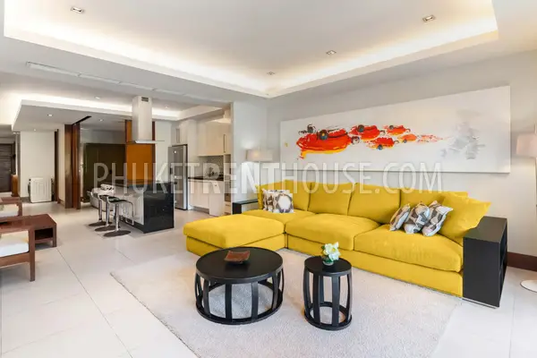 NAT19694: Apartment at gated complex only 50 meters from the Naithon beach, 2BR. Fotoğraf #1