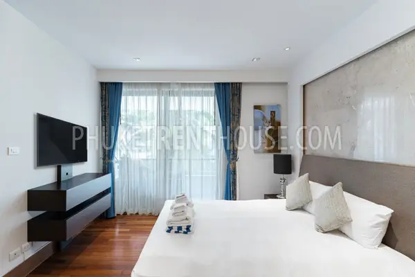 NAT19694: Apartment at gated complex only 50 meters from the Naithon beach, 2BR. Fotoğraf #5