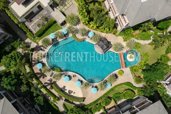 NAT19694: Apartment at gated complex only 50 meters from the Naithon beach, 2BR. Fotoğraf #8