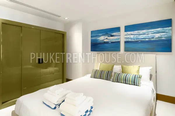 NAT19694: Apartment at gated complex only 50 meters from the Naithon beach, 2BR. Fotoğraf #4