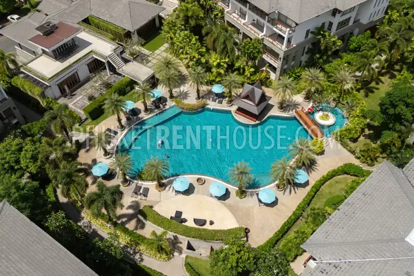 NAT19694: Apartment at gated complex only 50 meters from the Naithon beach, 2BR. Fotoğraf #31